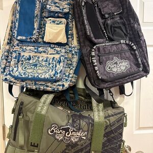 New Used Drew Estate Barn Smoker Bags (3)